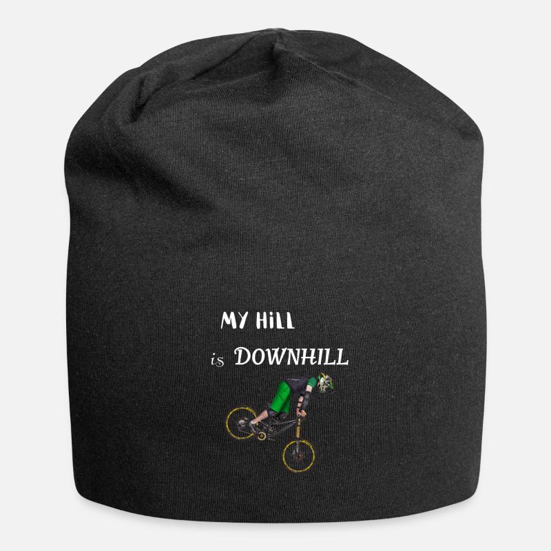 downhill - Jersey Beanie - black