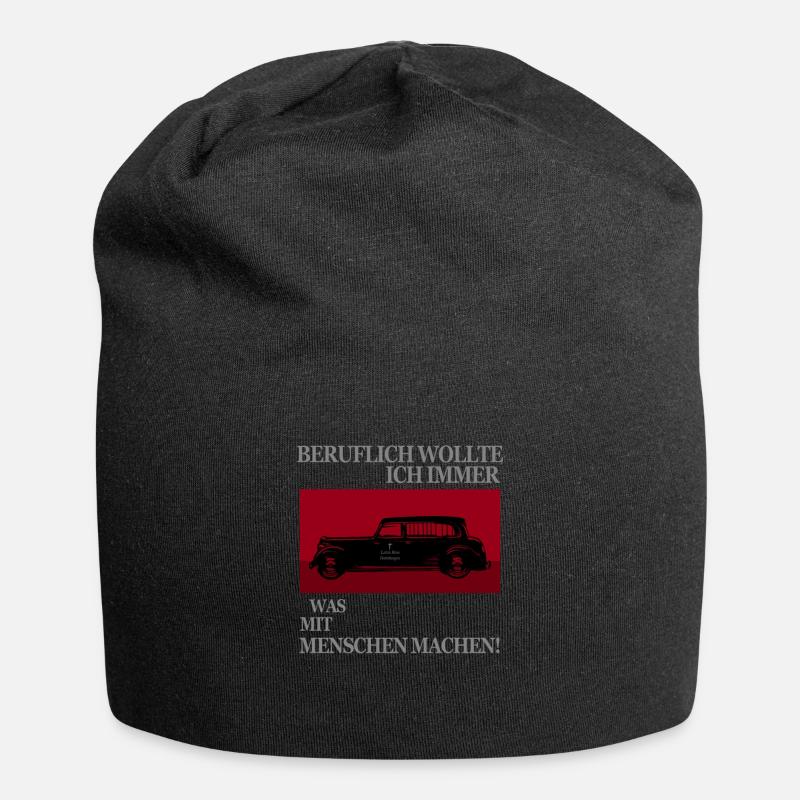 Undertaker: Doing something professional with people - Jersey Beanie - black