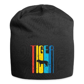 tigre - Bonnet en jersey - noir - Devant