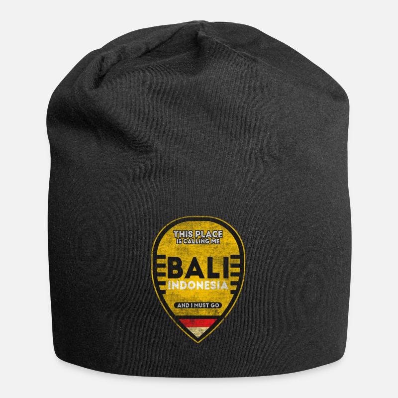 Bali - Jersey Beanie - black