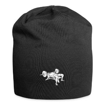 Powerlifting Bodybuilding Gymnastique de levage - Bonnet en jersey - noir - Devant