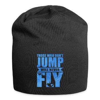 Parachutisme - Bonnet en jersey - noir - Devant