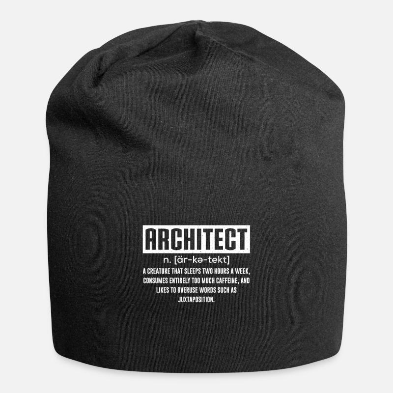 Architect Architect - Bonnet en jersey - noir