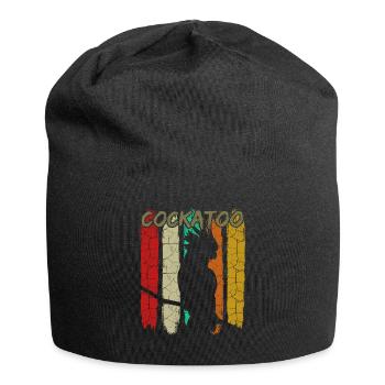 cockatoo - Jersey Beanie - black - Front