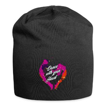 Tanzen - Jersey-Beanie - Schwarz - Vorne
