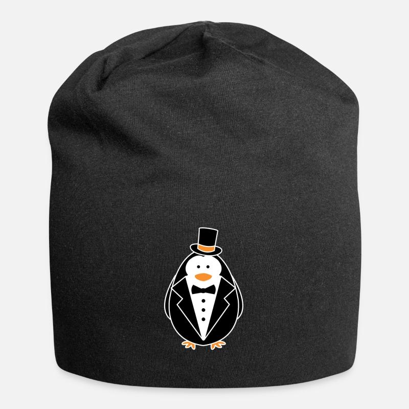 Pingouin pingouin - Bonnet en jersey - noir