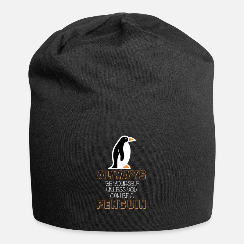Penguin Penguin - Jersey Beanie - black
