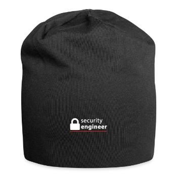 Security Engineer - Bonnet en jersey - noir - Devant