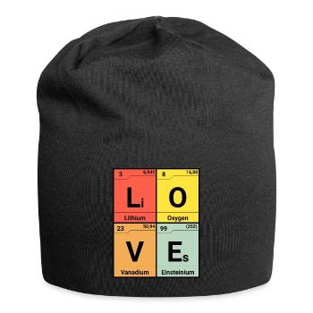 Amour éléments de chimie - Bonnet en jersey - noir - Devant