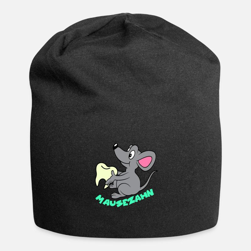 Mausezahn - Jersey Beanie - black