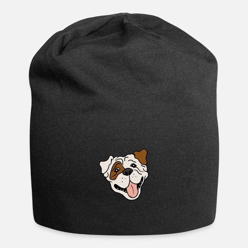 Bouledogue américain - Bonnet en jersey - noir