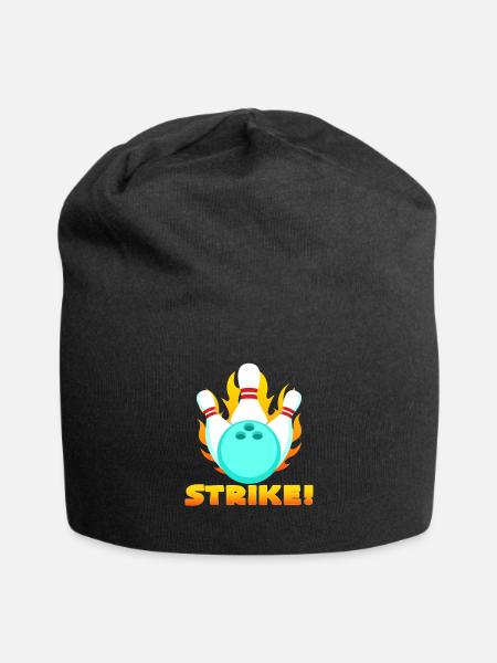 Bowling - Jersey-Beanie - Schwarz
