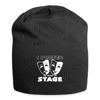 théâtre - Bonnet en jersey - noir - Devant