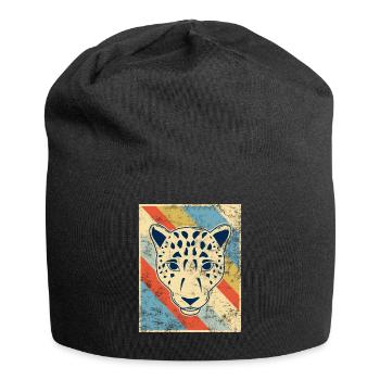 gepard - Jersey-Beanie - Schwarz - Vorne