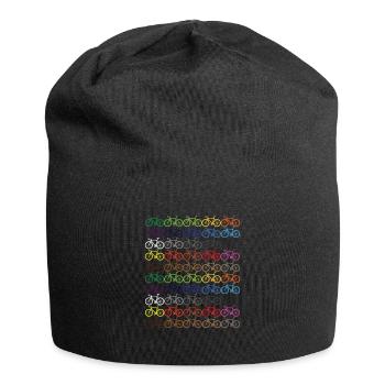 Vélo vélo vélo cadeau vélo de route - Bonnet en jersey - noir - Devant