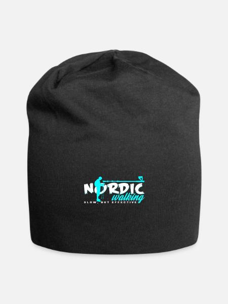 Nordic Walking - Jersey-Beanie - Schwarz