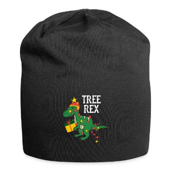 noël cadeau drôle - Bonnet en jersey - noir - Devant