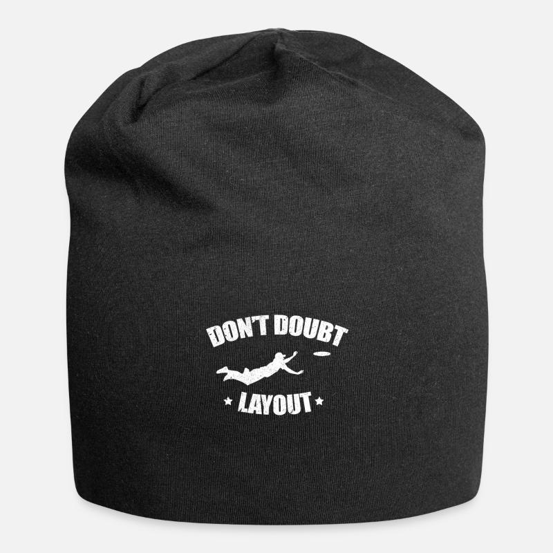 Frisbee - Jersey-Beanie - Schwarz