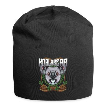 Koalabär - Jersey-Beanie - Schwarz - Vorne