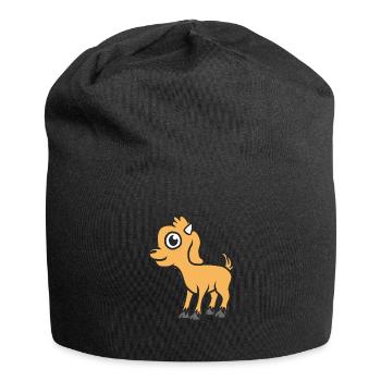 Baby goat - Jersey Beanie - black - Front