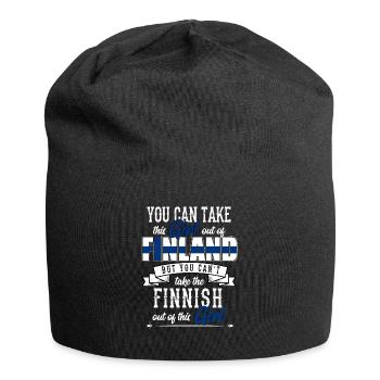 Finland - Jersey Beanie - black - Front