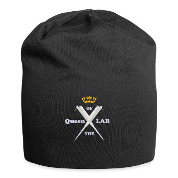 Reine du labo - Science Nerd - Bonnet en jersey - noir - Devant