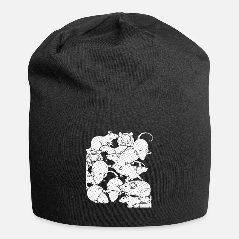 rats - Jersey Beanie - black
