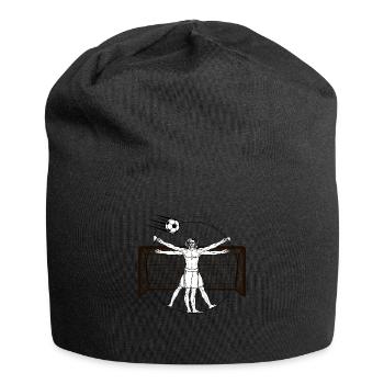 Soccer Goalkeeper Team - Jersey Beanie - black - Front