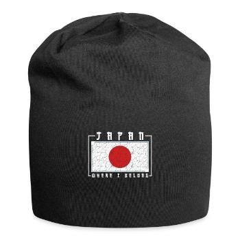 Japan - Jersey-Beanie - Schwarz - Vorne