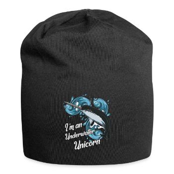 narval - Bonnet en jersey - noir - Devant