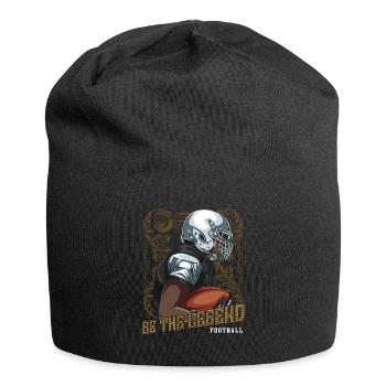 Football - Jersey-Beanie - Schwarz - Vorne