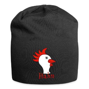 Chemise partenaire Coq - Bonnet en jersey - noir - Devant