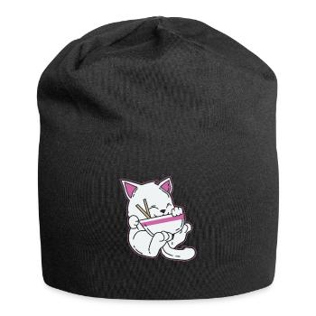 Japan Anime T-Shirt Geschenk Manga Katzen pop - Jersey-Beanie - Schwarz - Vorne