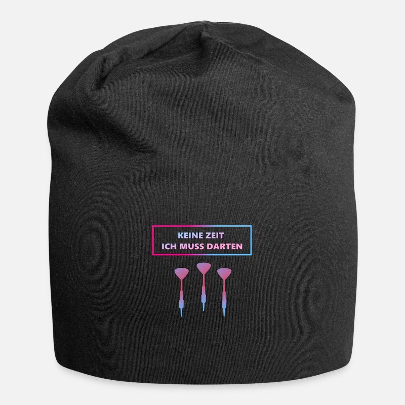 Darts Darts Darts - Jersey Beanie - black