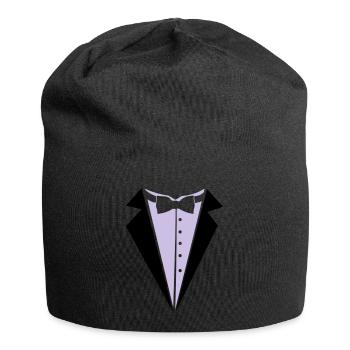 Jeune marié - Bonnet en jersey - noir - Devant