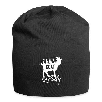 Goat goat - Jersey Beanie - black - Front