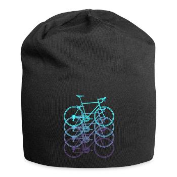 Rennrad Fahrrad Radsport Rennradfahrer Geschenk - Jersey-Beanie - Schwarz - Vorne