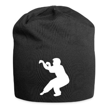 Kung Fu Mantis - Jersey-Beanie - Schwarz - Vorne