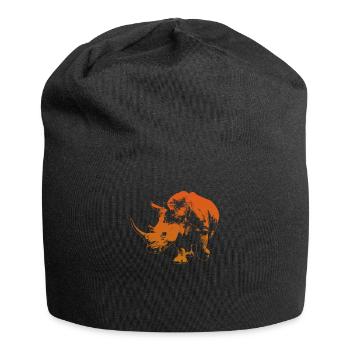 rhinocéros - Bonnet en jersey - noir - Devant