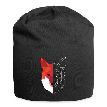 fuchs - Jersey-Beanie - Schwarz - Vorne