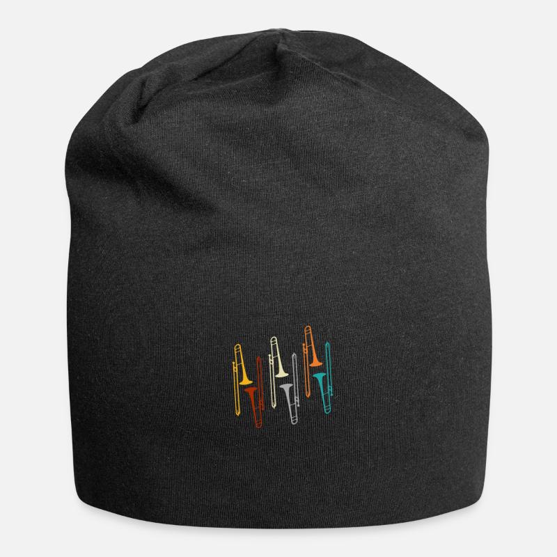 trombone - Bonnet en jersey - noir