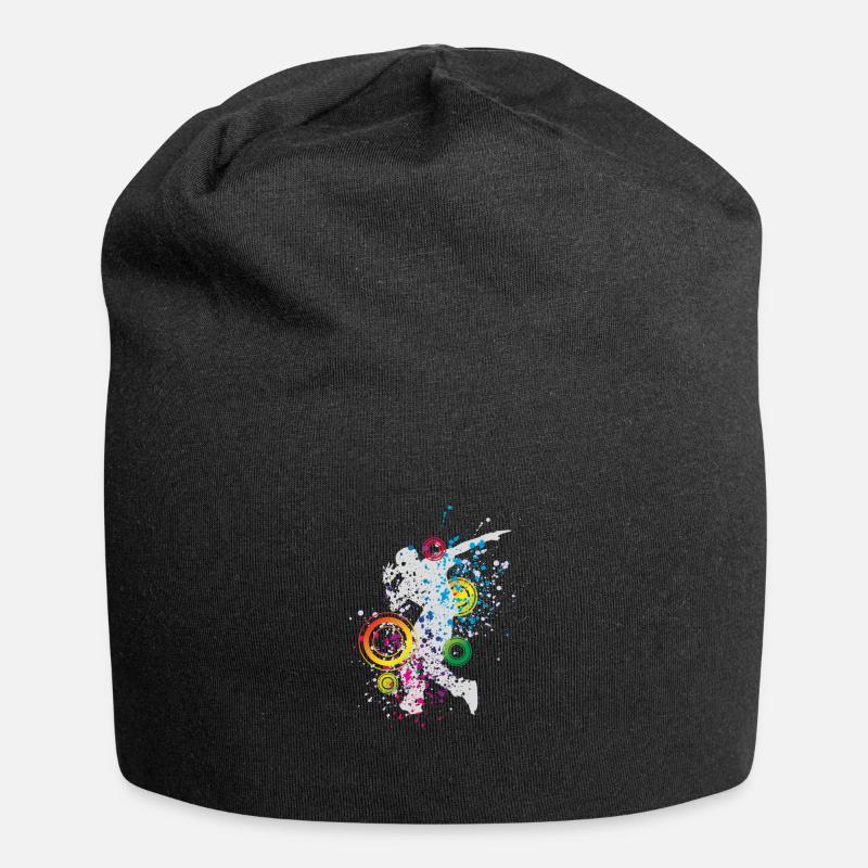 Breakdance Toprock - Jersey-Beanie - Schwarz