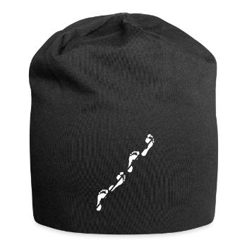 Yoga Work Out Gift - Jersey Beanie - black - Front