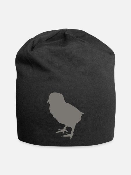 poussin - Bonnet en jersey - noir