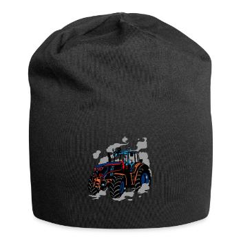 Tractor Pulling Power Full Pull Motorsport Gift - Jersey Beanie - black - Front