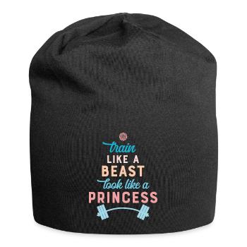Fitness - Jersey-Beanie - Schwarz - Vorne
