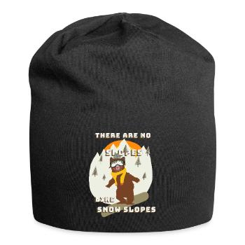 slopes - Jersey Beanie - black - Front