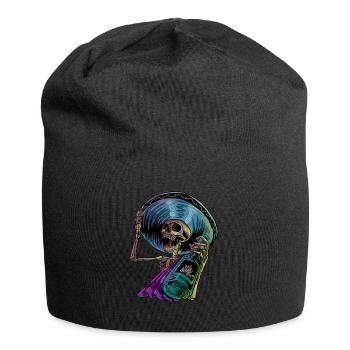Squelette Mexicain Latino Latinos Cholos Mexique Cadeau - Bonnet en jersey - noir - Devant