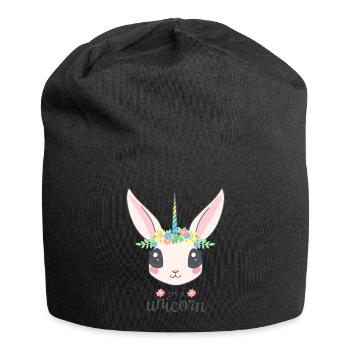 unicorn - Jersey Beanie - black - Front