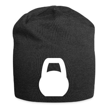Kettleball , Sport Gewicht 02 - Jersey-Beanie - Anthrazit - Vorne